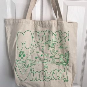 Martha’s Vineyard Natural Canvas Tote